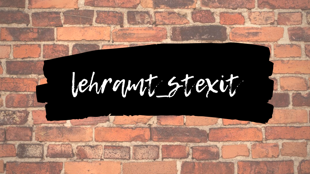 lehramt_stexit Instagram Account der BLLV Lehramtsstudierenden