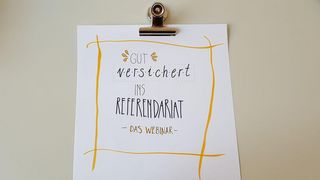 Gut versichert ins Referendariat Gut versichert ins Referendariat